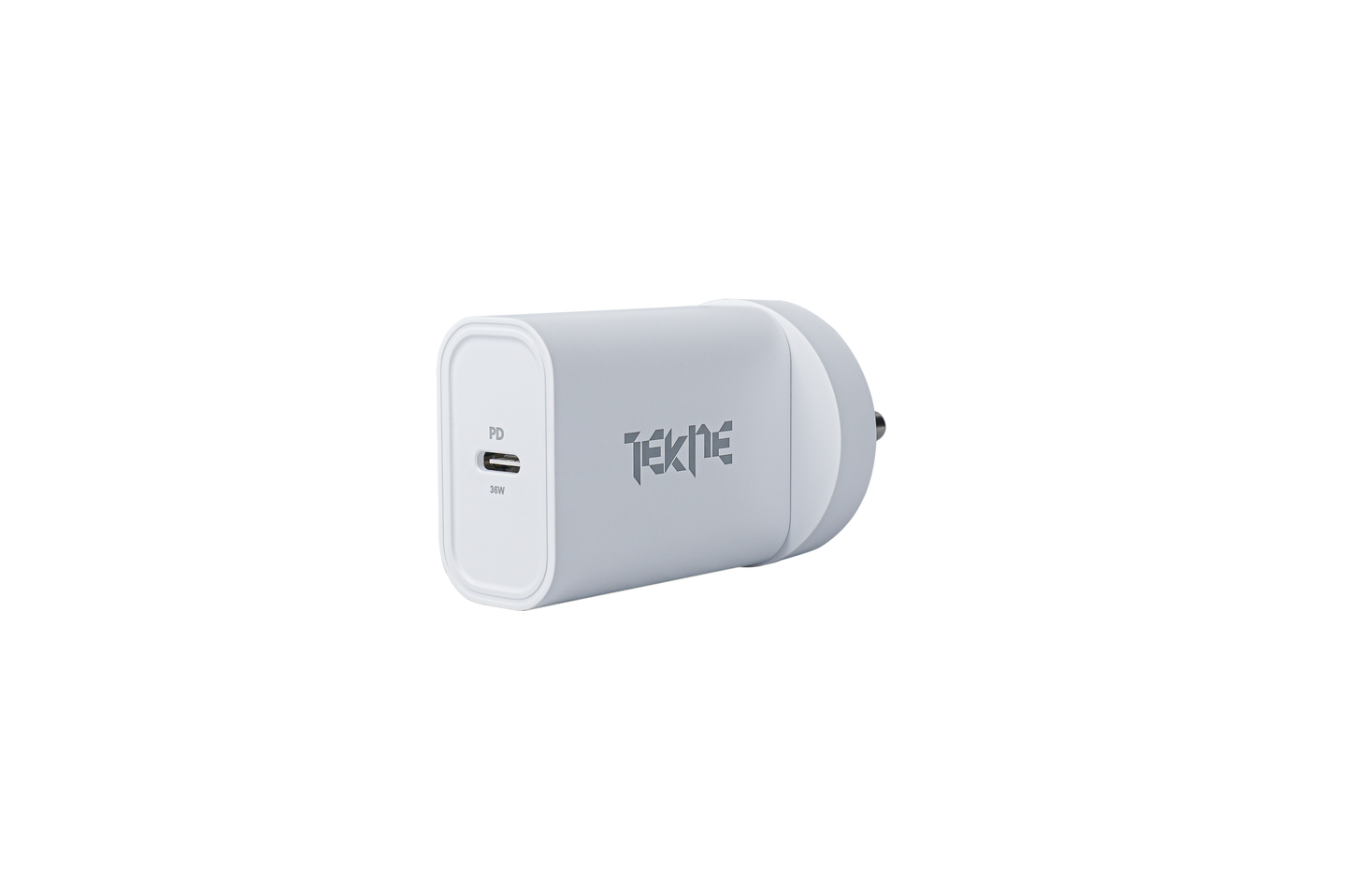 Tekne Crystal Hybrid Case for iPhone 17 Air + TEKNE 36W Single Port Adapter