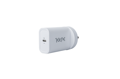 Tekne Crystal Hybrid Case for iPhone 17 Air + TEKNE 36W Single Port Adapter