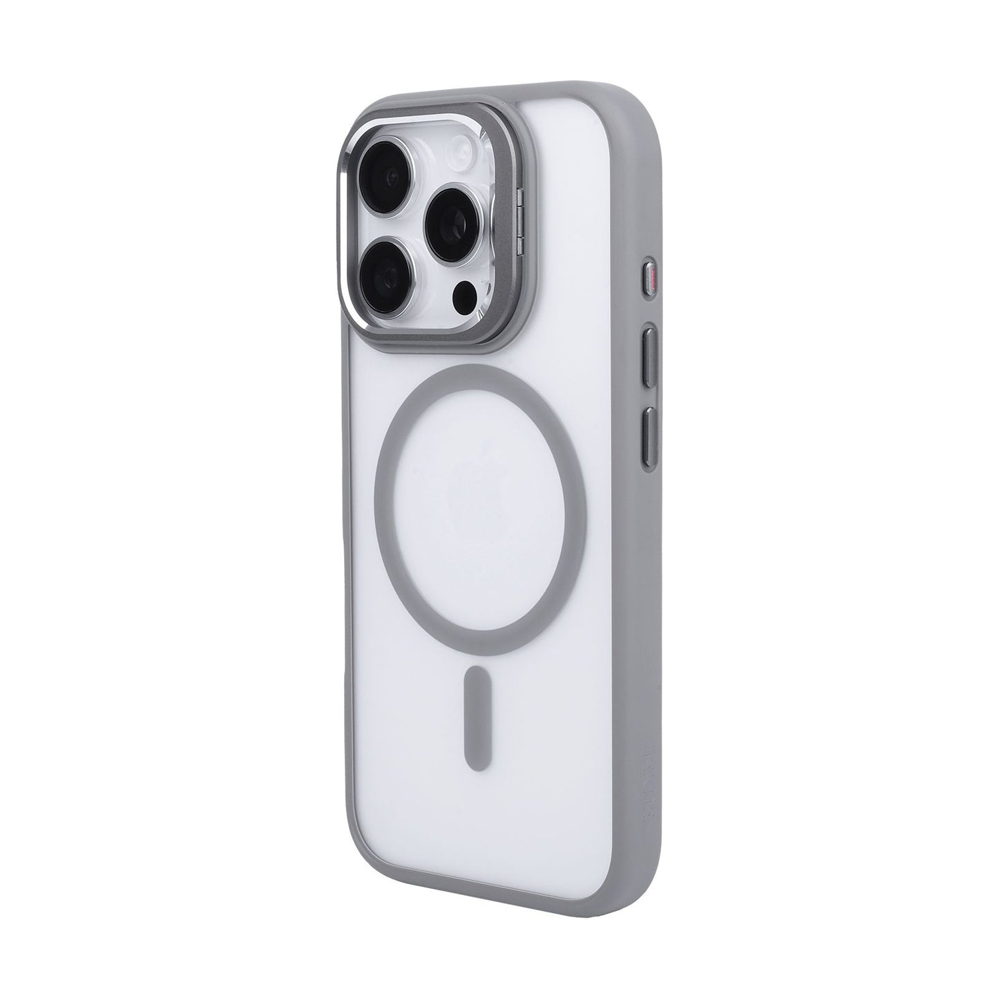 Tekne CLEAR Case with Camera Stand for iPhone 16 Pro | Slim, Transparent & Scratch-Resistant