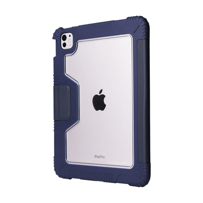Tekne Shockproof Vegan Leather Case for iPad Pro 11 M4 | Stand Function | Drop Protection
