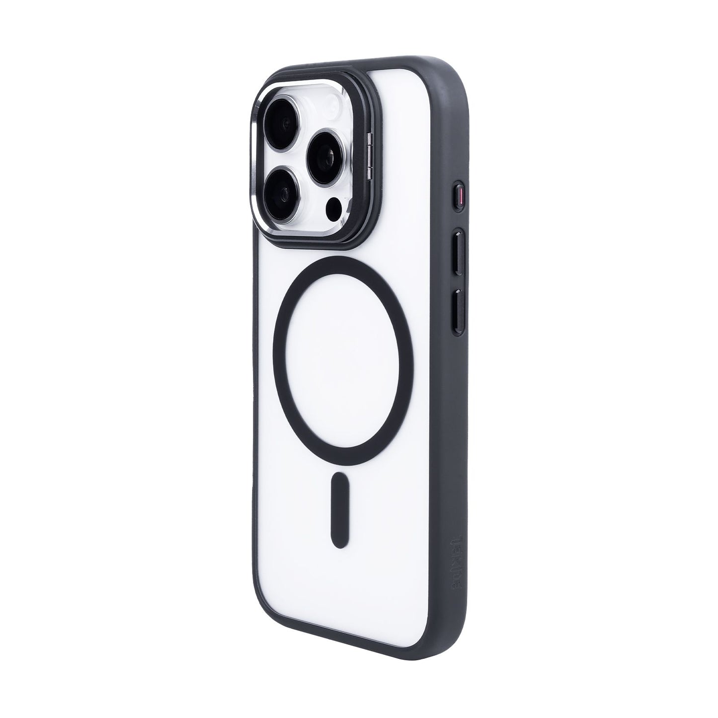 Tekne CLEAR Case with Camera Stand for iPhone 16 Pro Max | Slim, Transparent & Scratch-Resistant