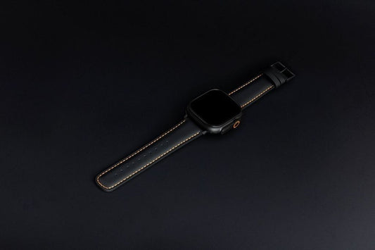 Tekne Classic Leather Band | Genuine Leather, Quick-Release, Durable Strap 