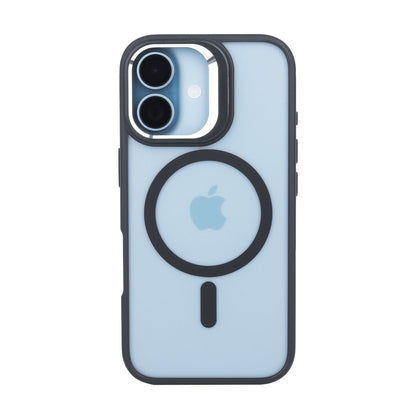 Tekne CLEAR Case with Camera Stand for iPhone 16 | Slim, Transparent & Scratch-Resistant