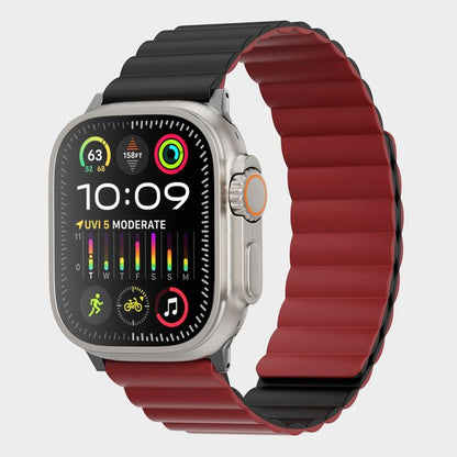 Tekne Reversible Classic Silicone Magnetic Band | Dual-Sided, Magnetic, Waterproof Strap 