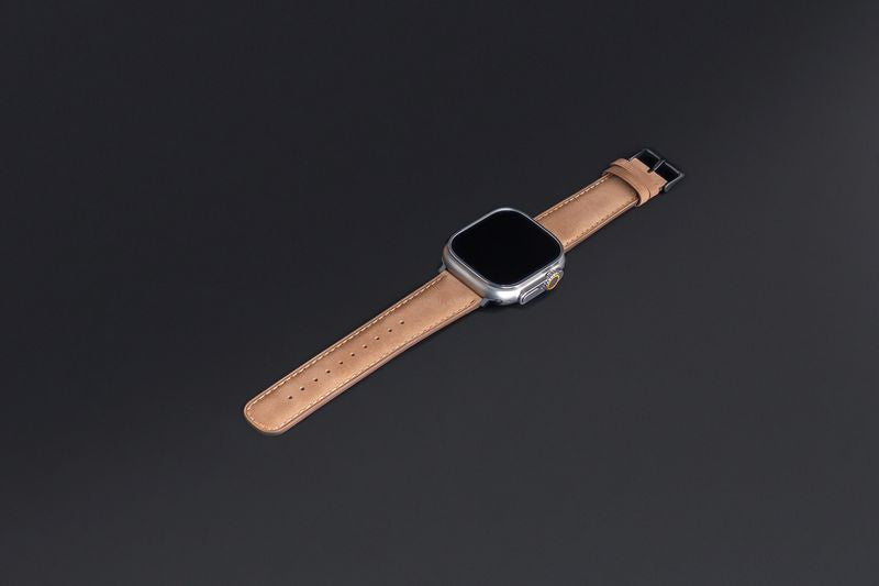 Tekne Classic Leather Band | Genuine Leather, Quick-Release, Durable Strap 
