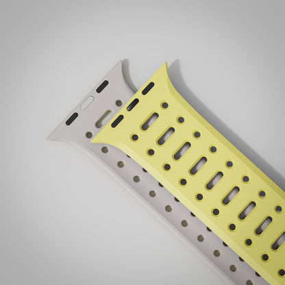 Tekne Combat Dual-Tone Silicone Band | Waterproof, Flexible Strap 