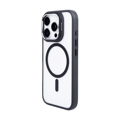 Tekne CLEAR Case with Camera Stand for iPhone 16 Pro | Slim, Transparent & Scratch-Resistant