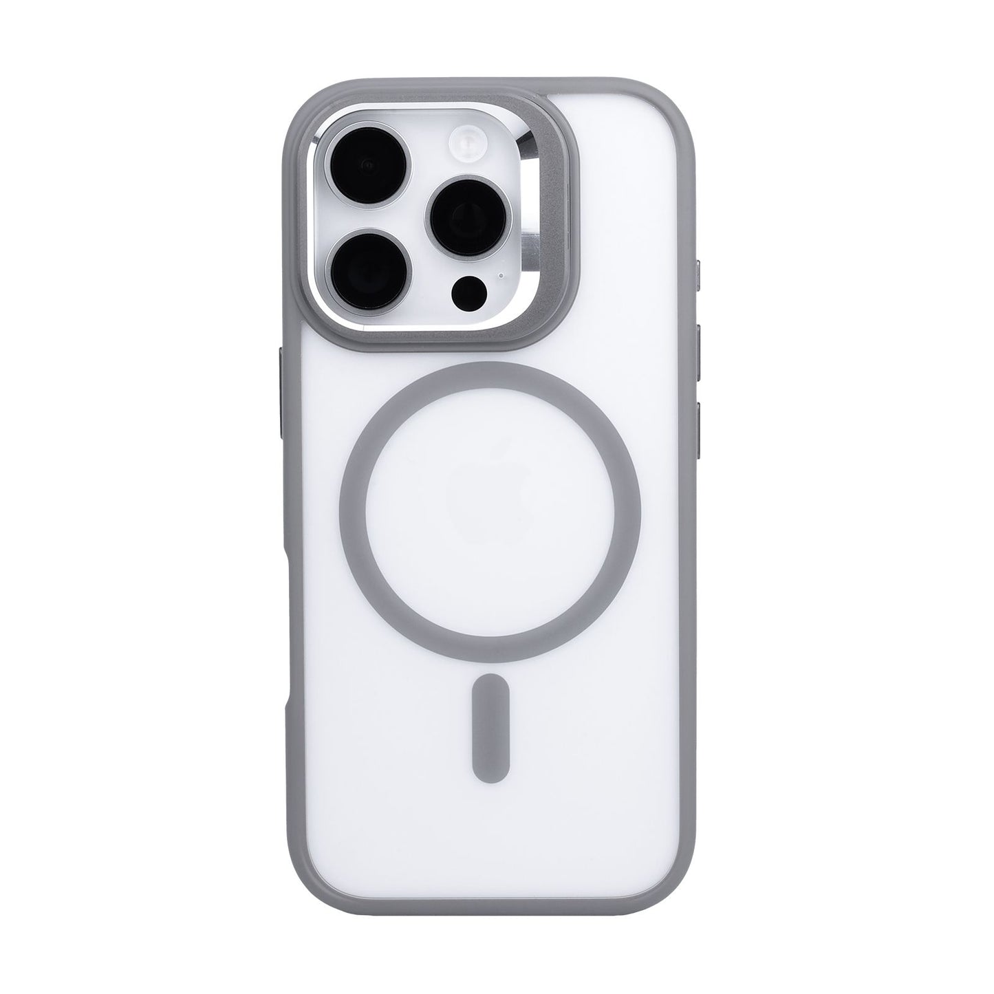 Tekne CLEAR Case with Camera Stand for iPhone 16 Pro | Slim, Transparent & Scratch-Resistant