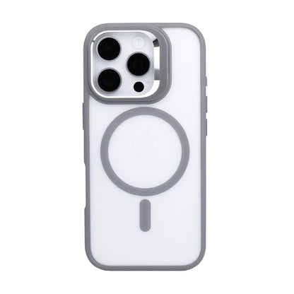 Tekne CLEAR Case with Camera Stand for iPhone 16 Pro | Slim, Transparent & Scratch-Resistant