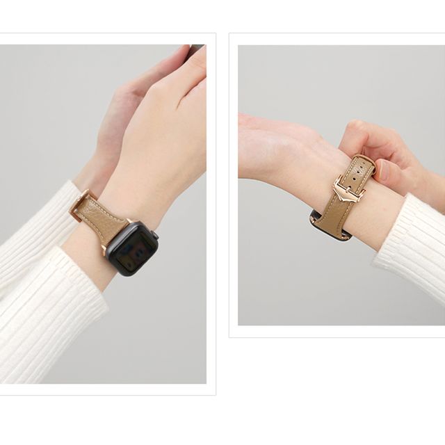 Tekne Elegance Leather Band | Genuine Leather, Quick-Release, Refined Strap  