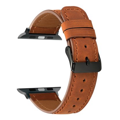 Tekne Classic Leather Band | Genuine Leather, Quick-Release, Durable Strap 