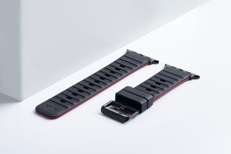 Tekne Classic Silicone Sports Band | Lightweight, Breathable, Waterproof Strap  