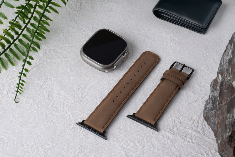 Tekne Classic Leather Band | Genuine Leather, Quick-Release, Durable Strap 