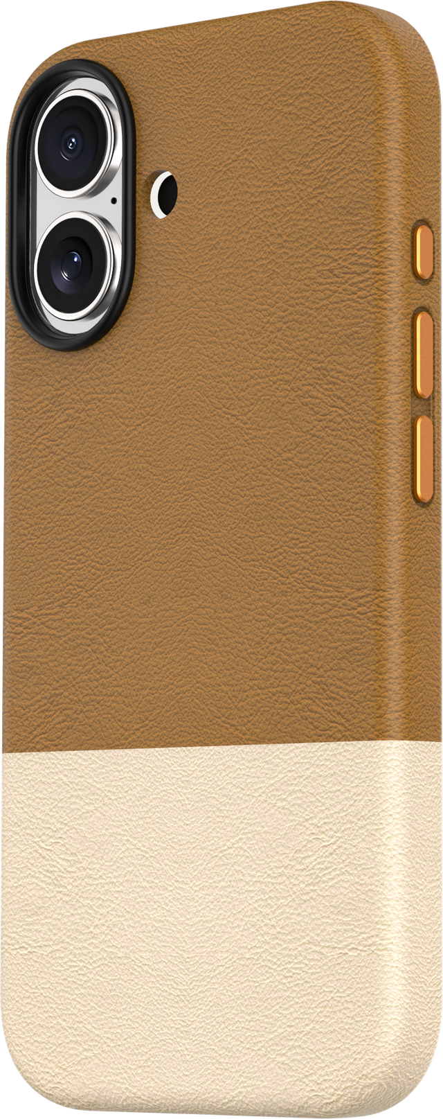 TEKNE DualTone Vegan Leather Case for iPhone 17